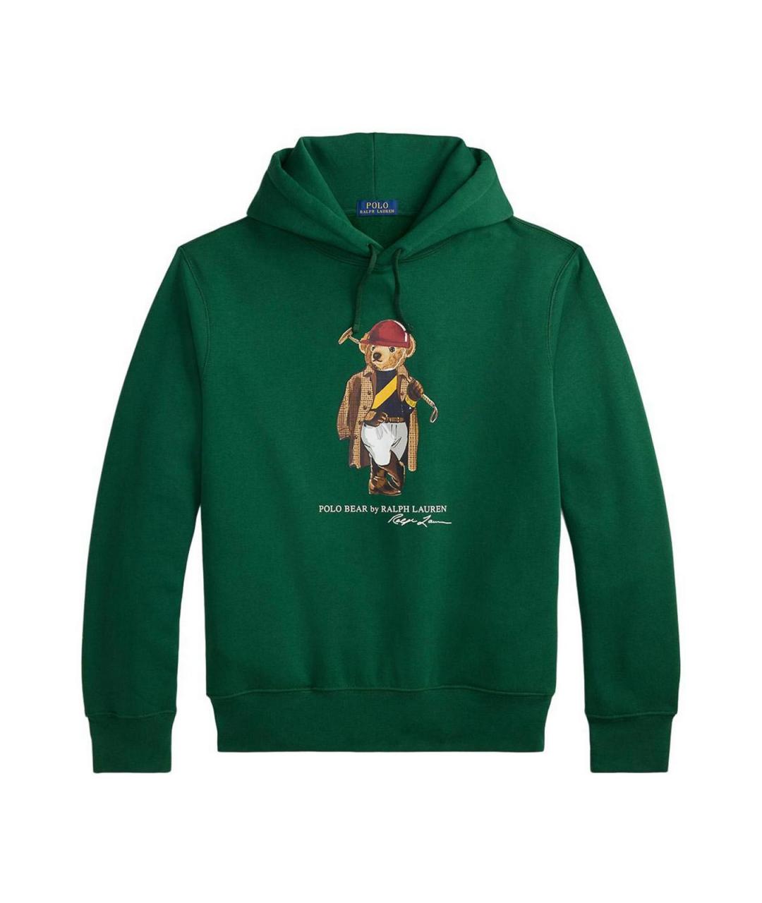 POLO RALPH LAUREN Зеленый полиэстеровый джемпер / свитер, фото 1