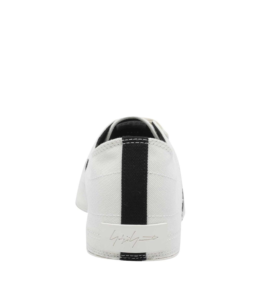 Y-3 Белые резиновые низкие кроссовки / кеды, фото 4