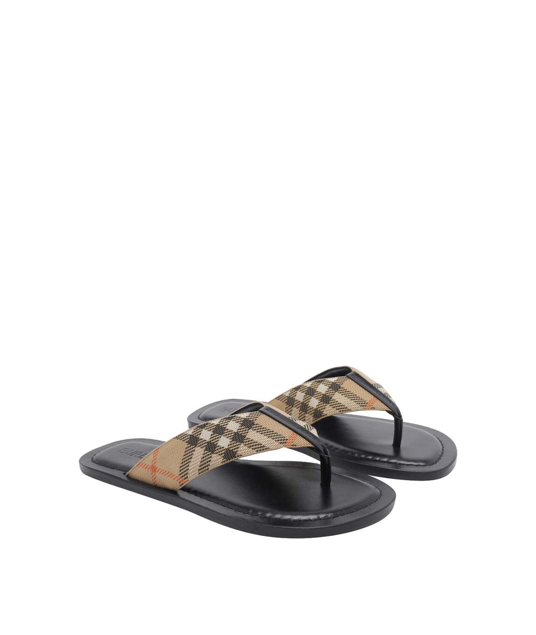 BURBERRY Мульти резиновые сандалии, фото 2