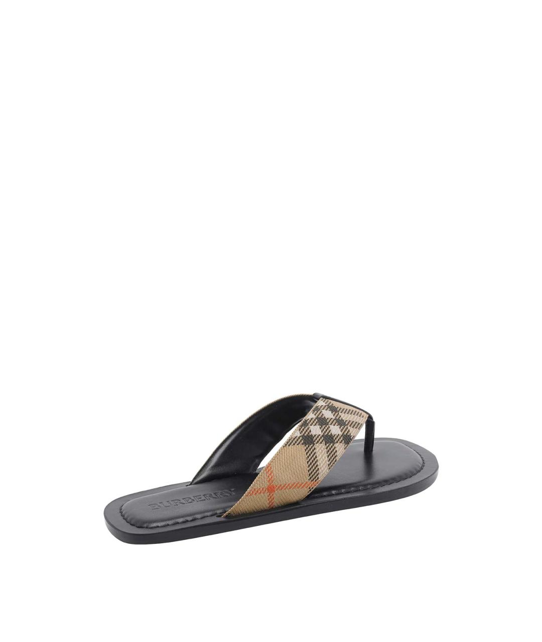 BURBERRY Мульти резиновые сандалии, фото 3