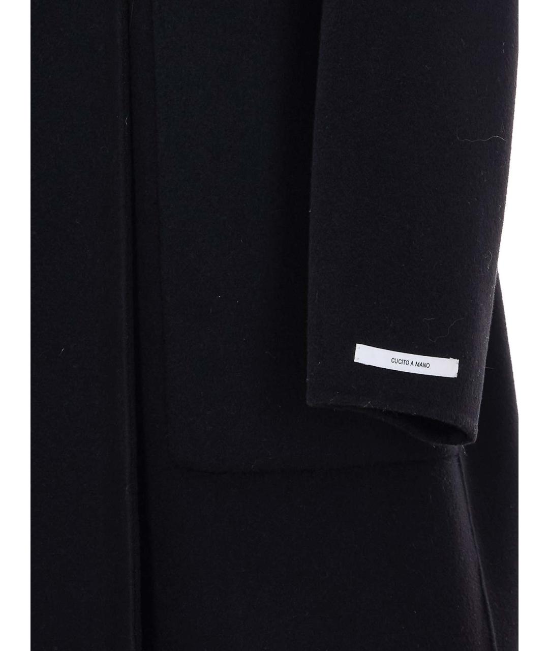 SPORTMAX Черное шерстяное пальто, фото 3