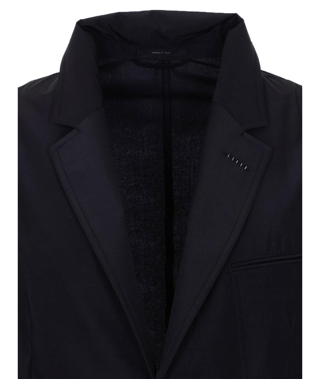 TOM FORD Черный полиэстеровый пиджак, фото 4