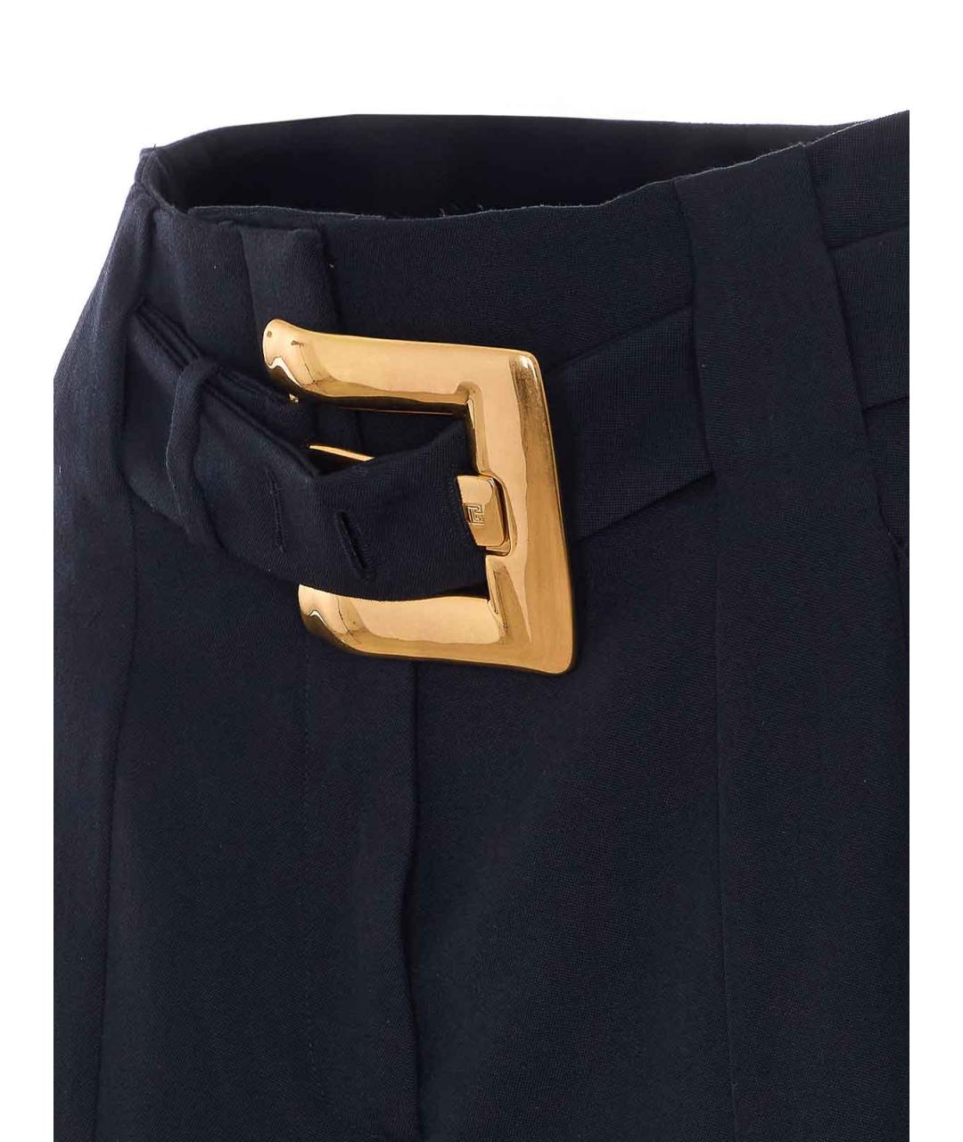 BALMAIN Черные хлопковые шорты, фото 3
