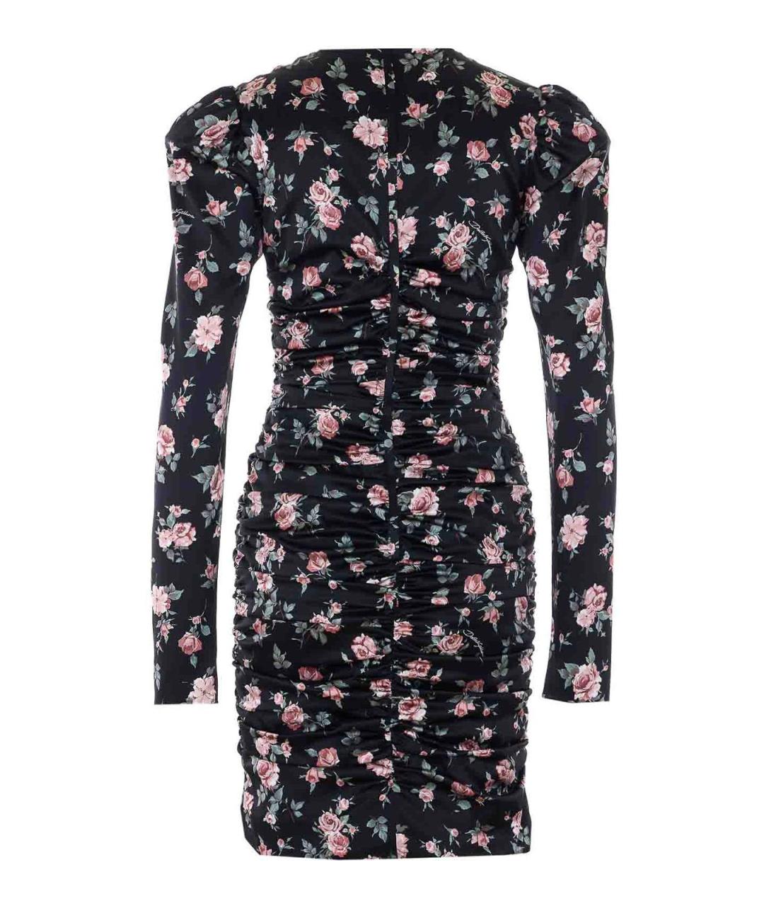 DOLCE&GABBANA Мульти шелковое вечернее платье, фото 2