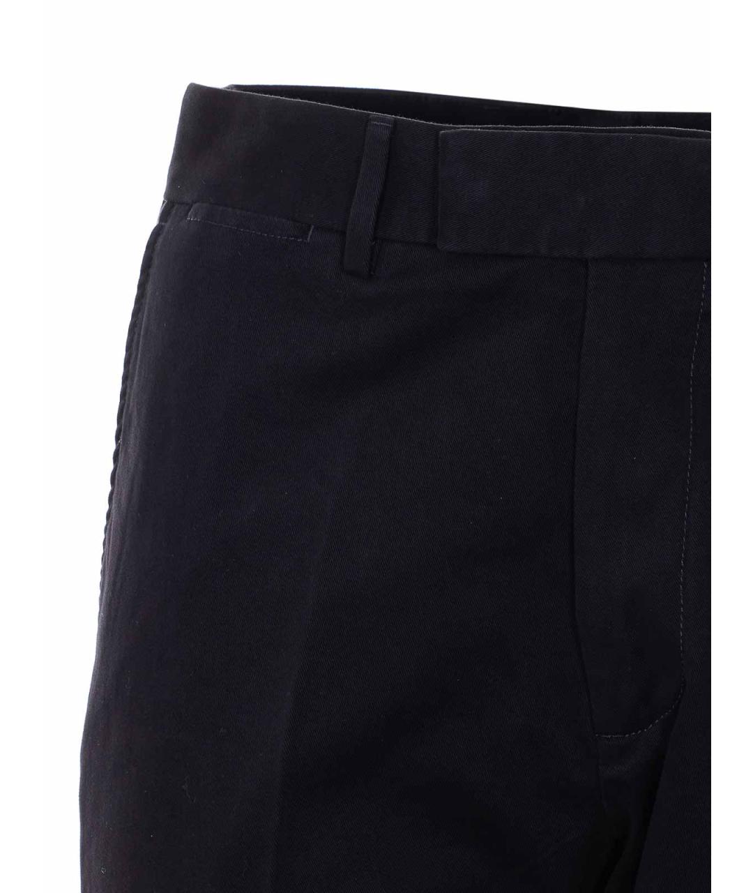 TOM FORD Черные хлопковые классические брюки, фото 4