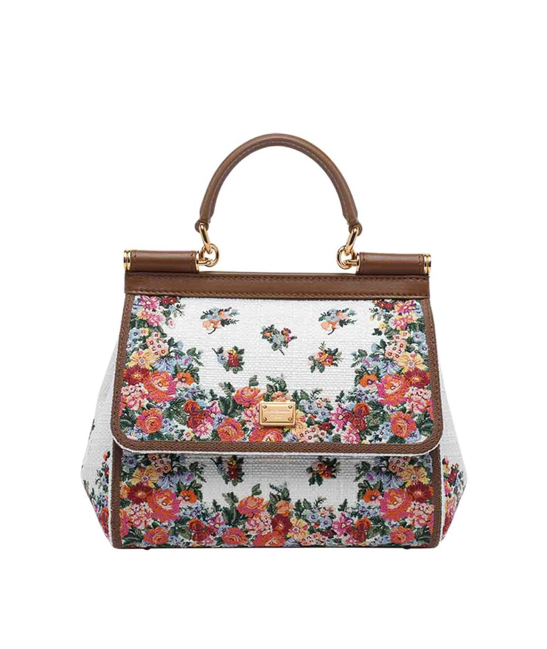 DOLCE&GABBANA Мульти кожаная сумка с короткими ручками, фото 1