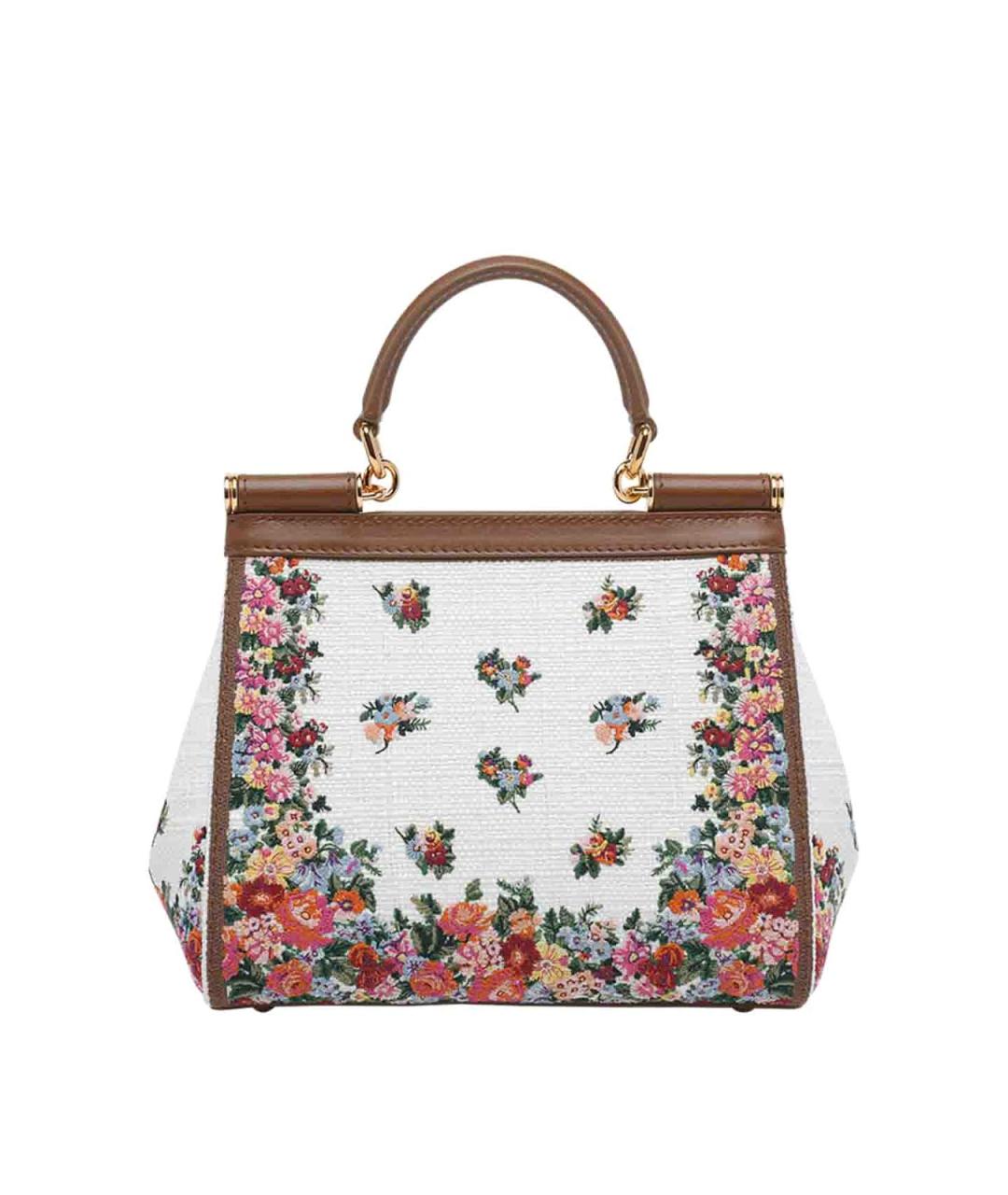 DOLCE&GABBANA Мульти кожаная сумка с короткими ручками, фото 3