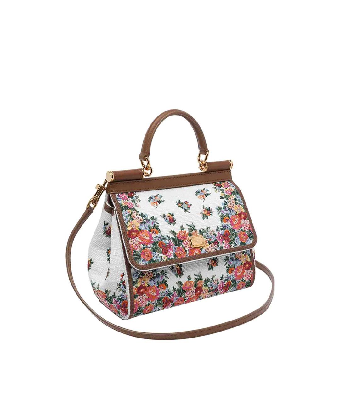DOLCE&GABBANA Мульти кожаная сумка с короткими ручками, фото 2