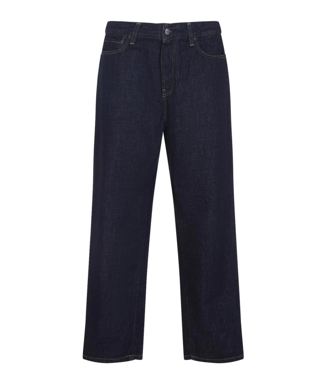 CARHARTT Синие хлопковые повседневные брюки, фото 1