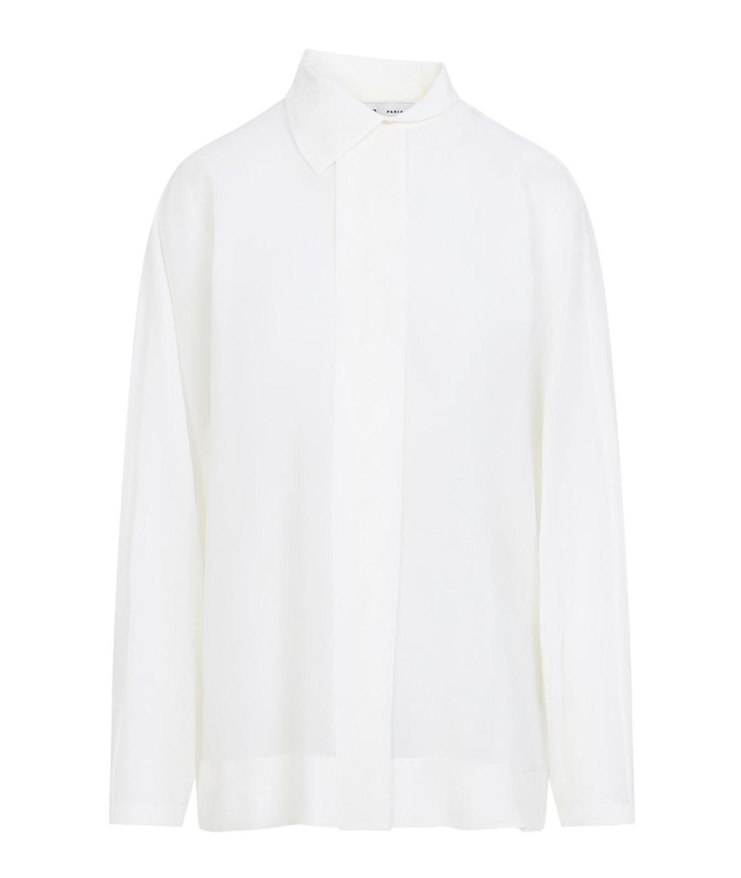 Carven Белая хлопковая рубашка, фото 1