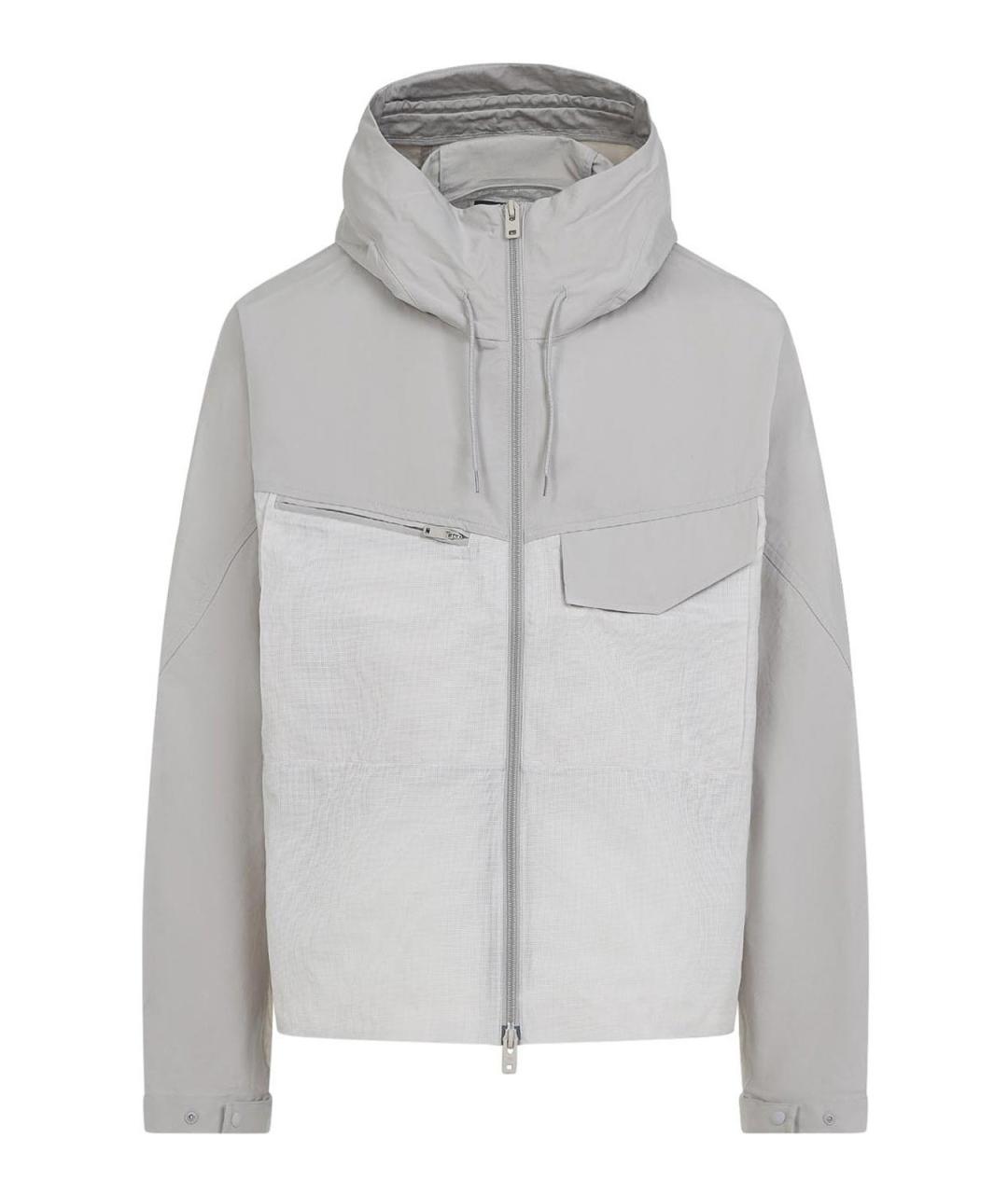 Y-3 Серая хлопковая куртка, фото 1