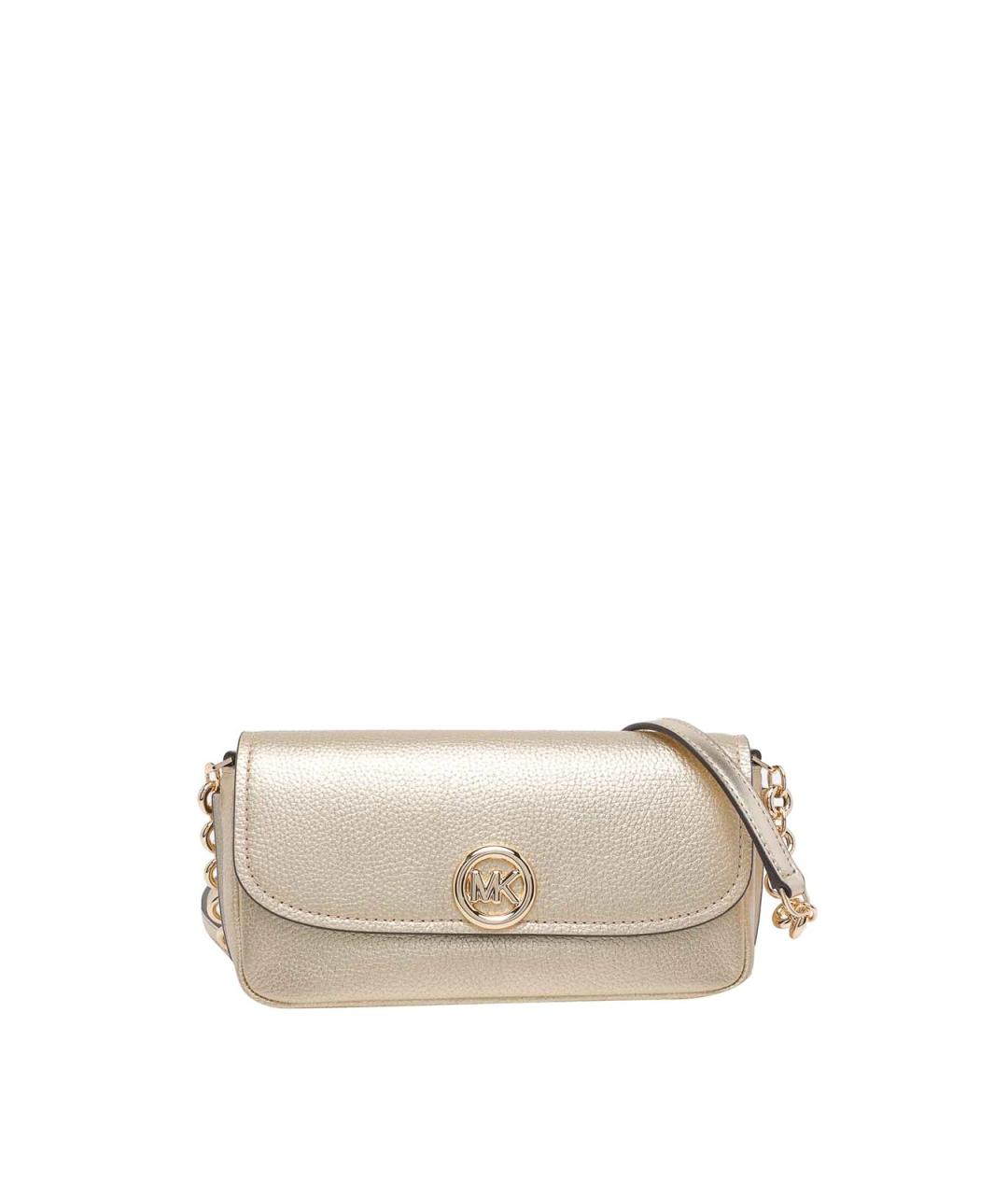 MICHAEL MICHAEL KORS Золотая сумка через плечо, фото 1