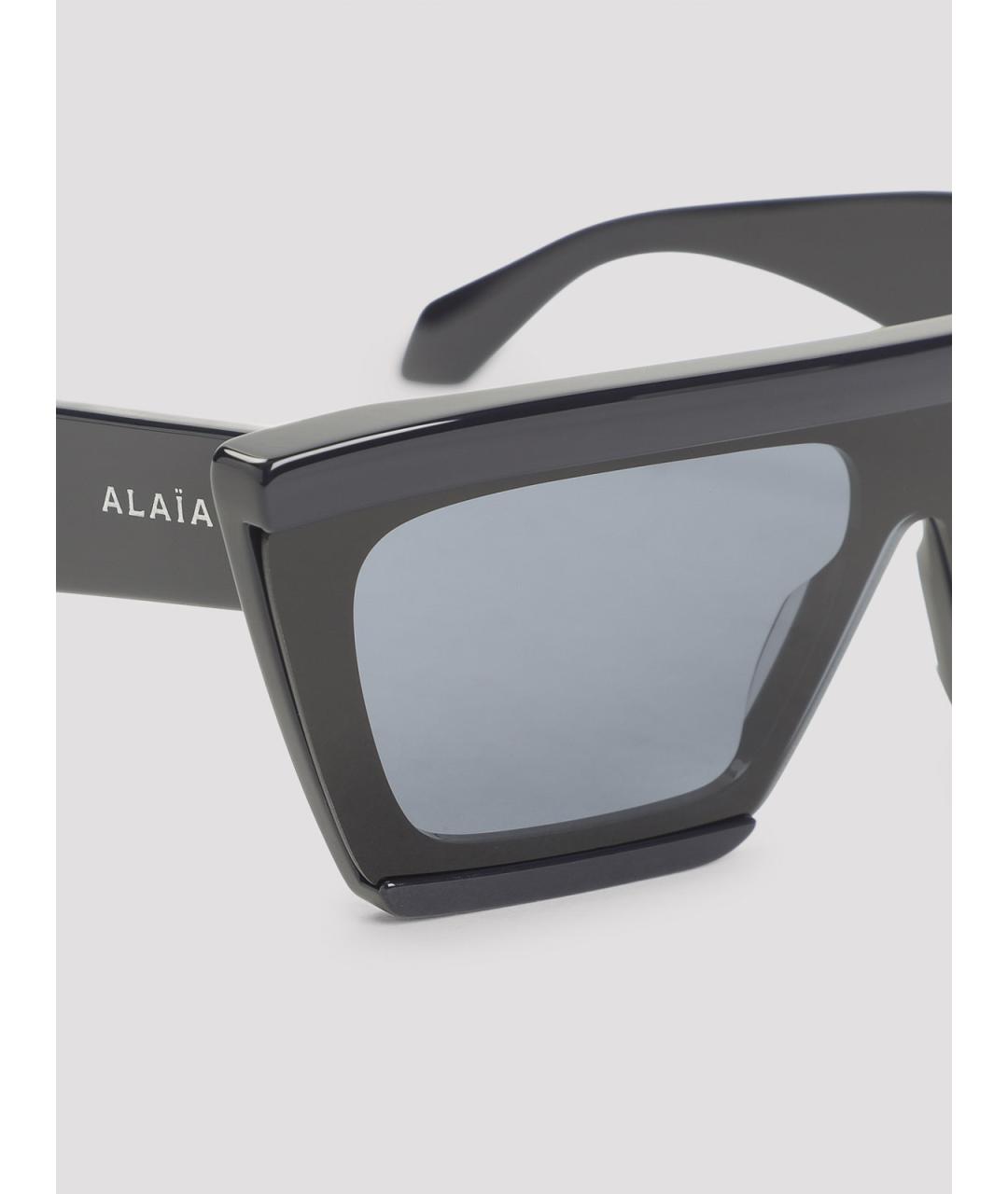 ALAIA Синие пластиковые солнцезащитные очки, фото 3
