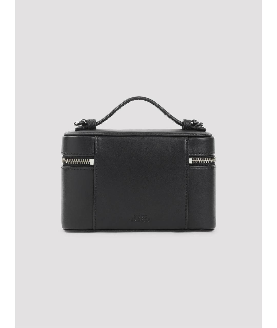 MARC JACOBS Черная кожаная сумка с короткими ручками, фото 2