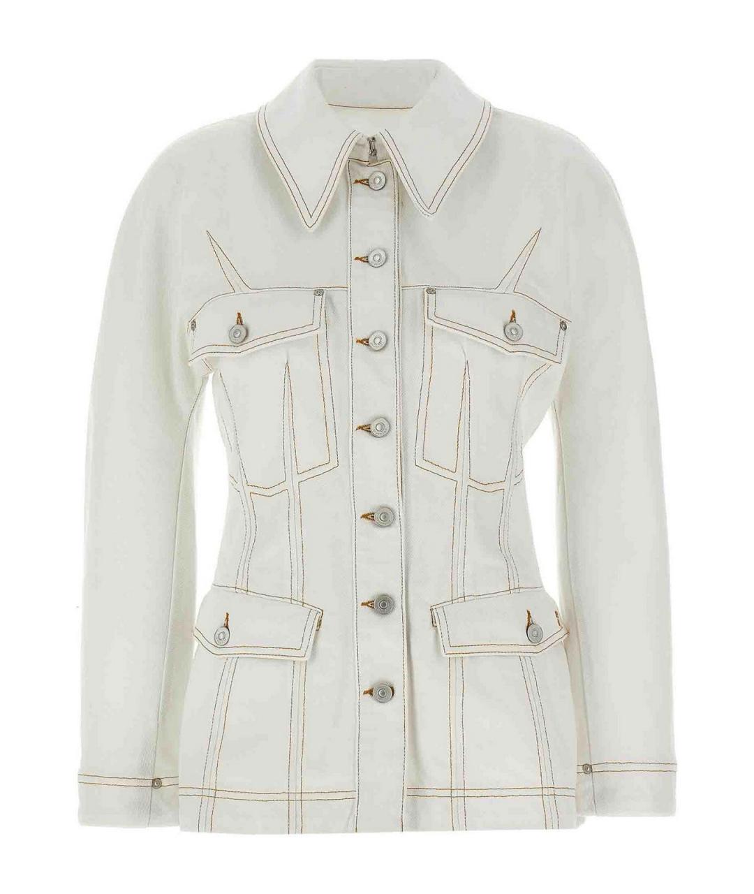 GIVENCHY Белая хлопковая куртка, фото 1