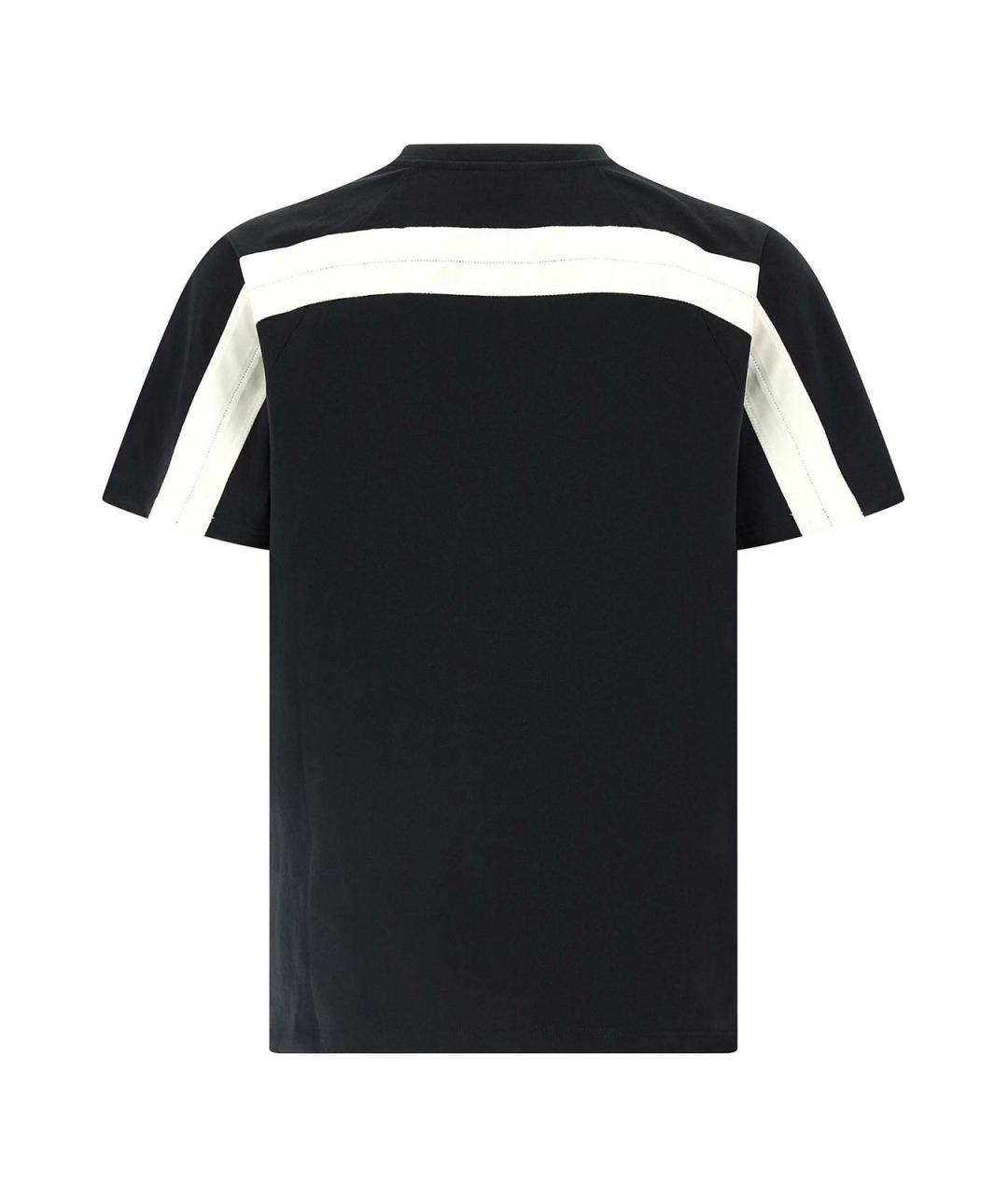 GIVENCHY Черная хлопковая футболка, фото 2