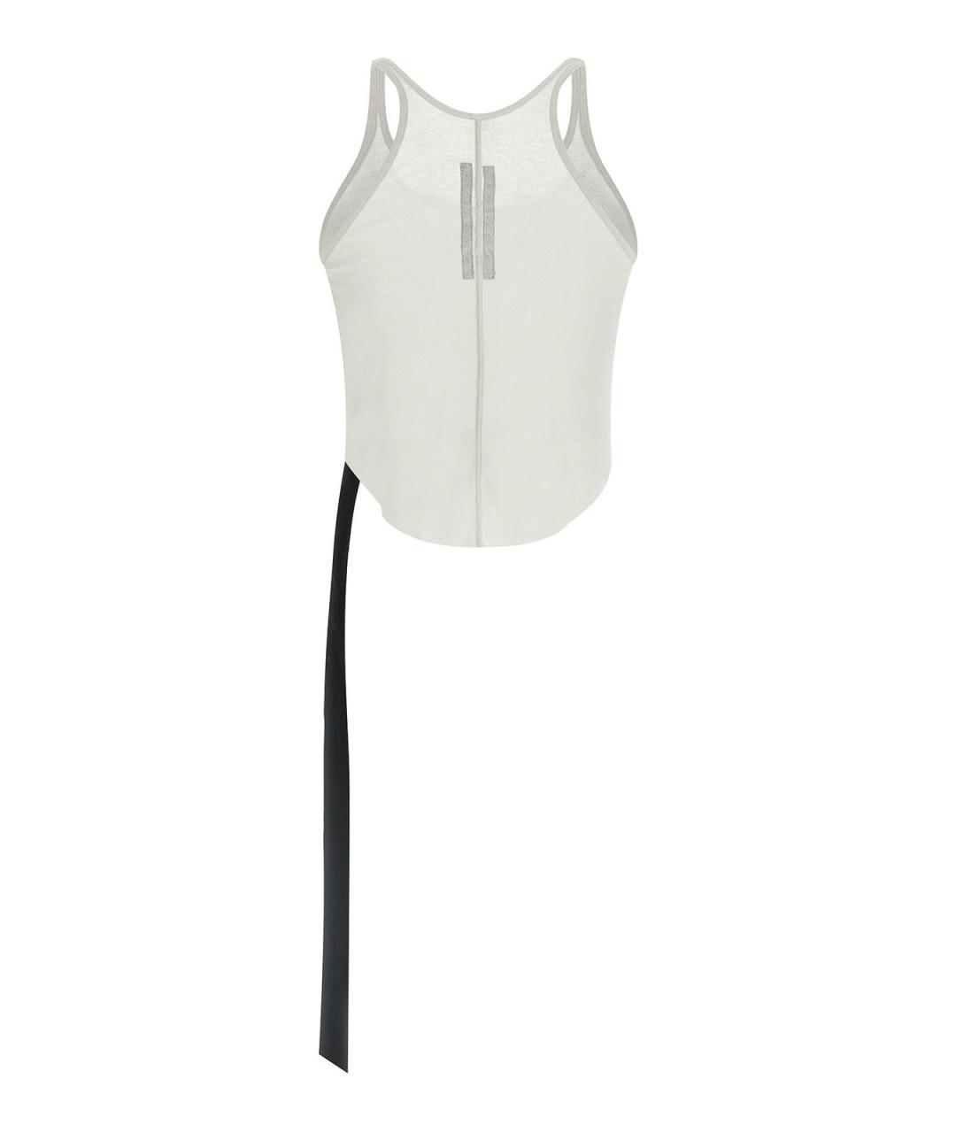 RICK OWENS DRKSHDW Белая майка, фото 2