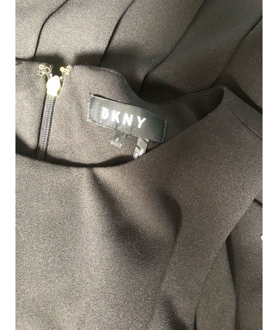 DKNY Черное платье, фото 3