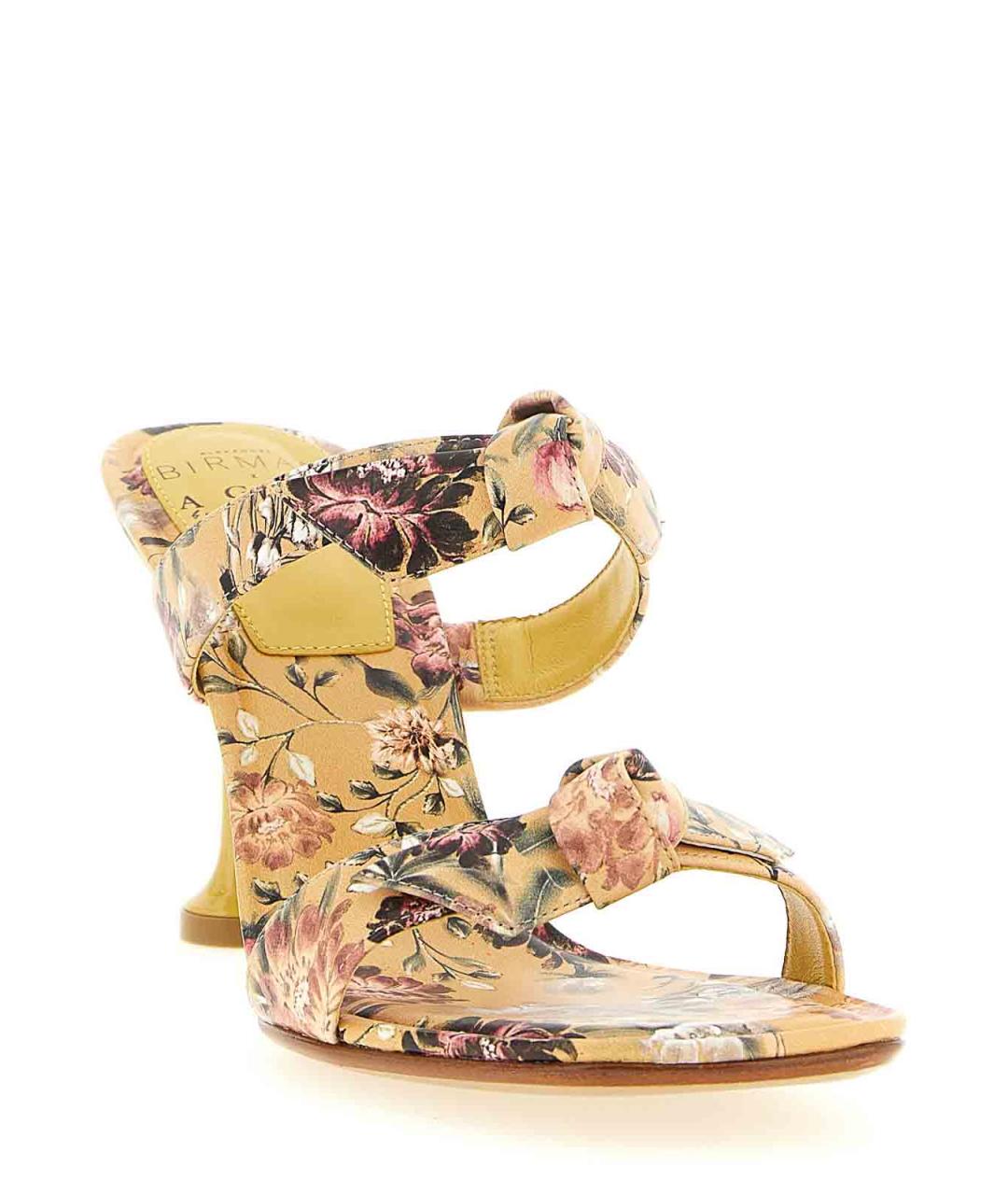 ALEXANDRE BIRMAN Мульти кожаные сандалии, фото 2