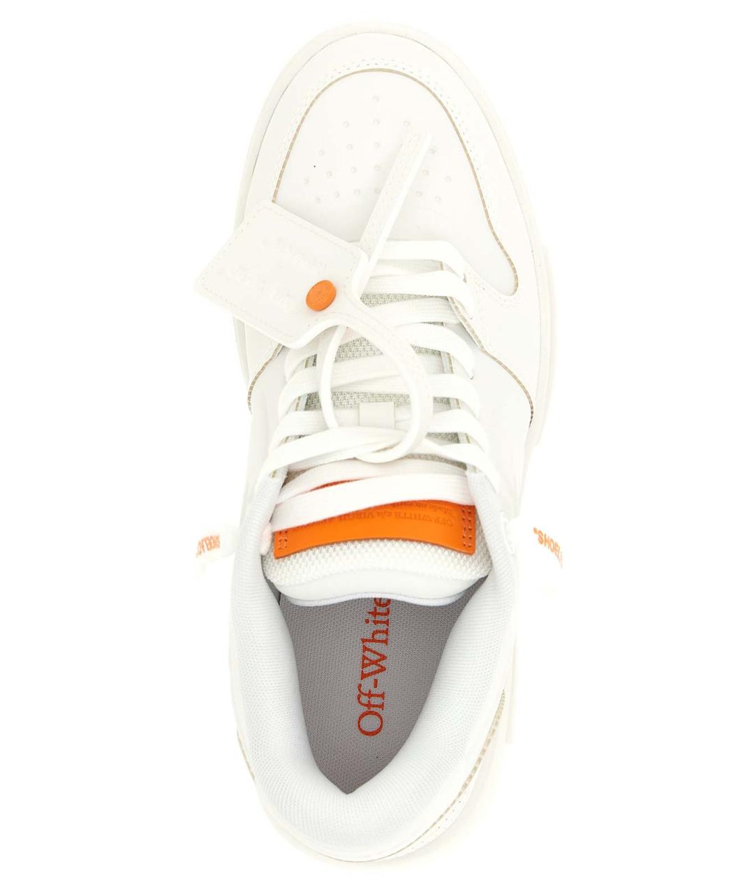 OFF-WHITE Белые резиновые кроссовки, фото 5