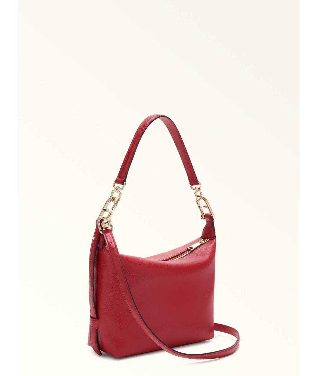 FURLA Красная кожаная сумка через плечо, фото 4