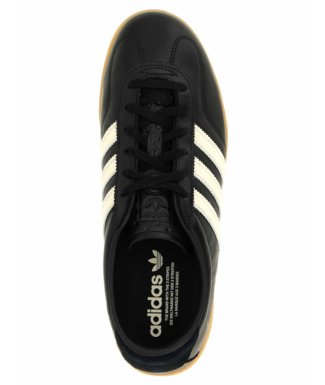 ADIDAS Черные замшевые низкие кроссовки / кеды, фото 4