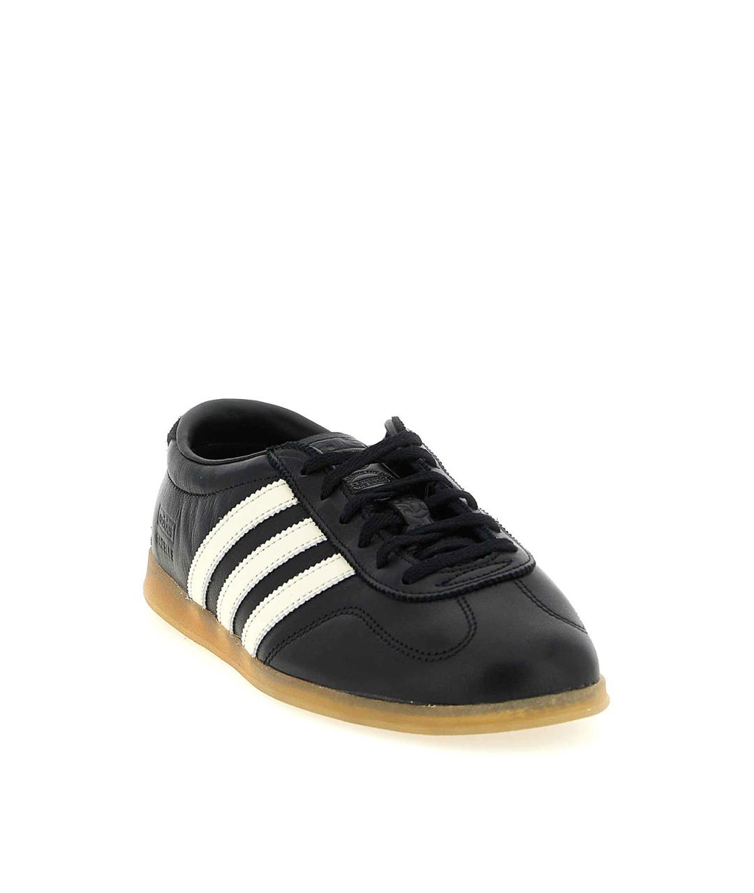 ADIDAS Черные замшевые низкие кроссовки / кеды, фото 2