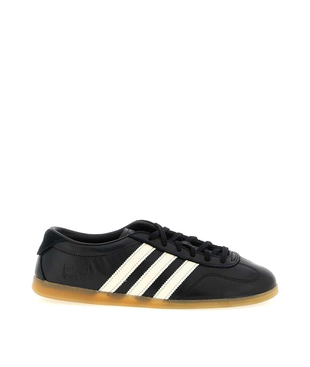 ADIDAS Черные замшевые низкие кроссовки / кеды, фото 1
