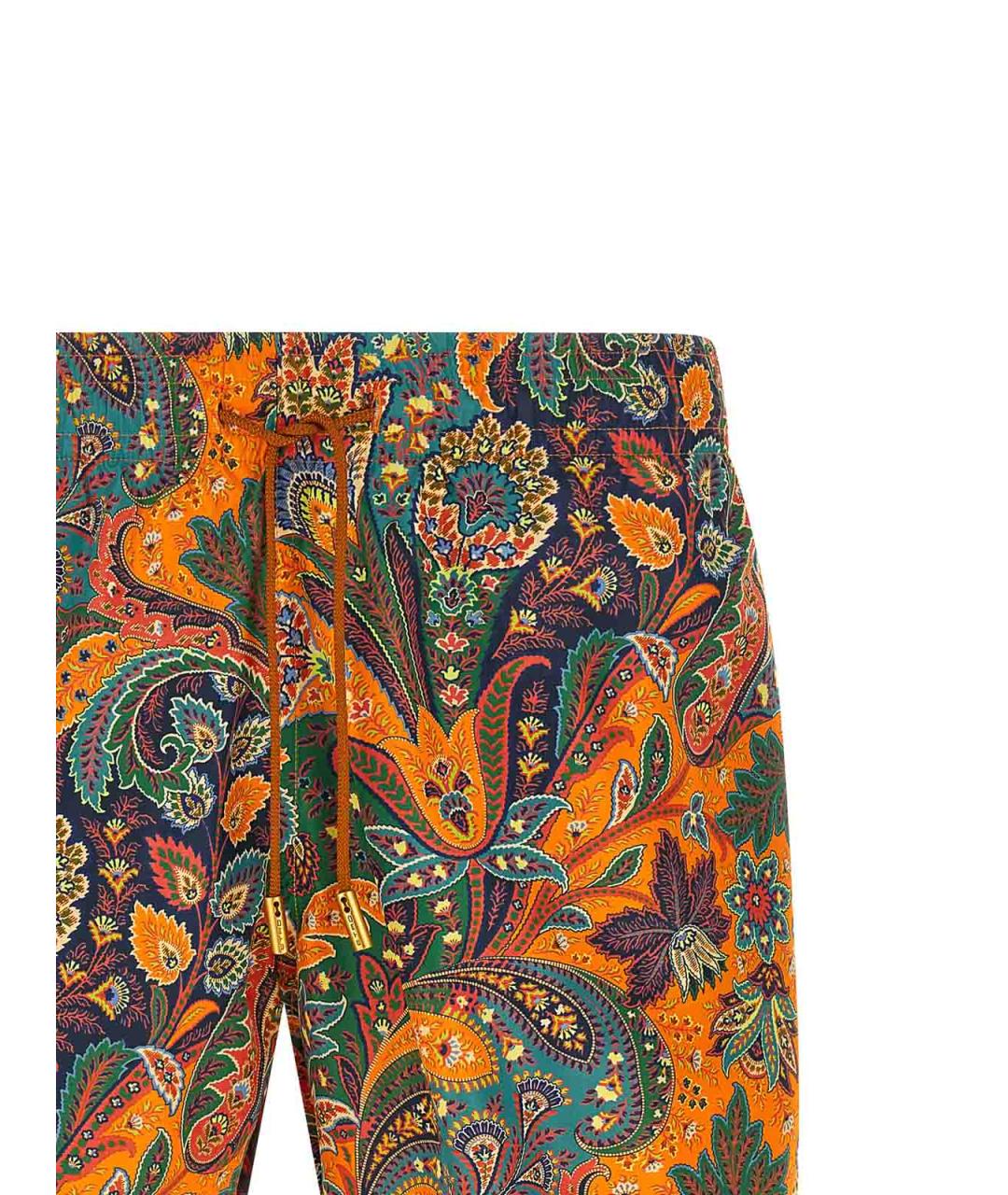ETRO Оранжевые полиэстеровые плавки, фото 3