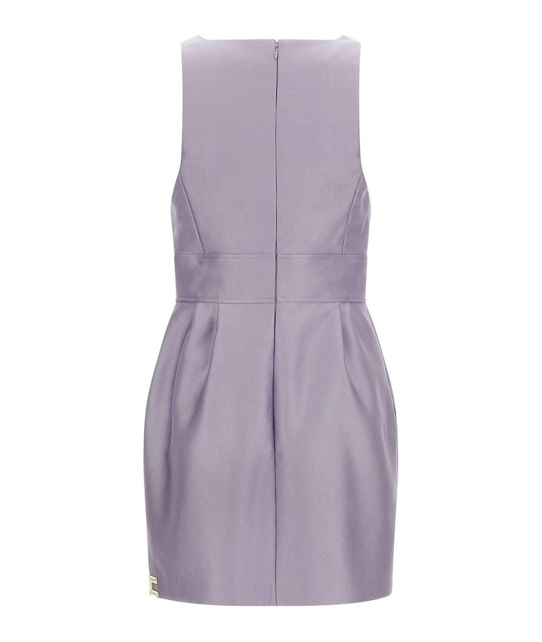 ELISABETTA FRANCHI Фиолетовое повседневное платье, фото 2