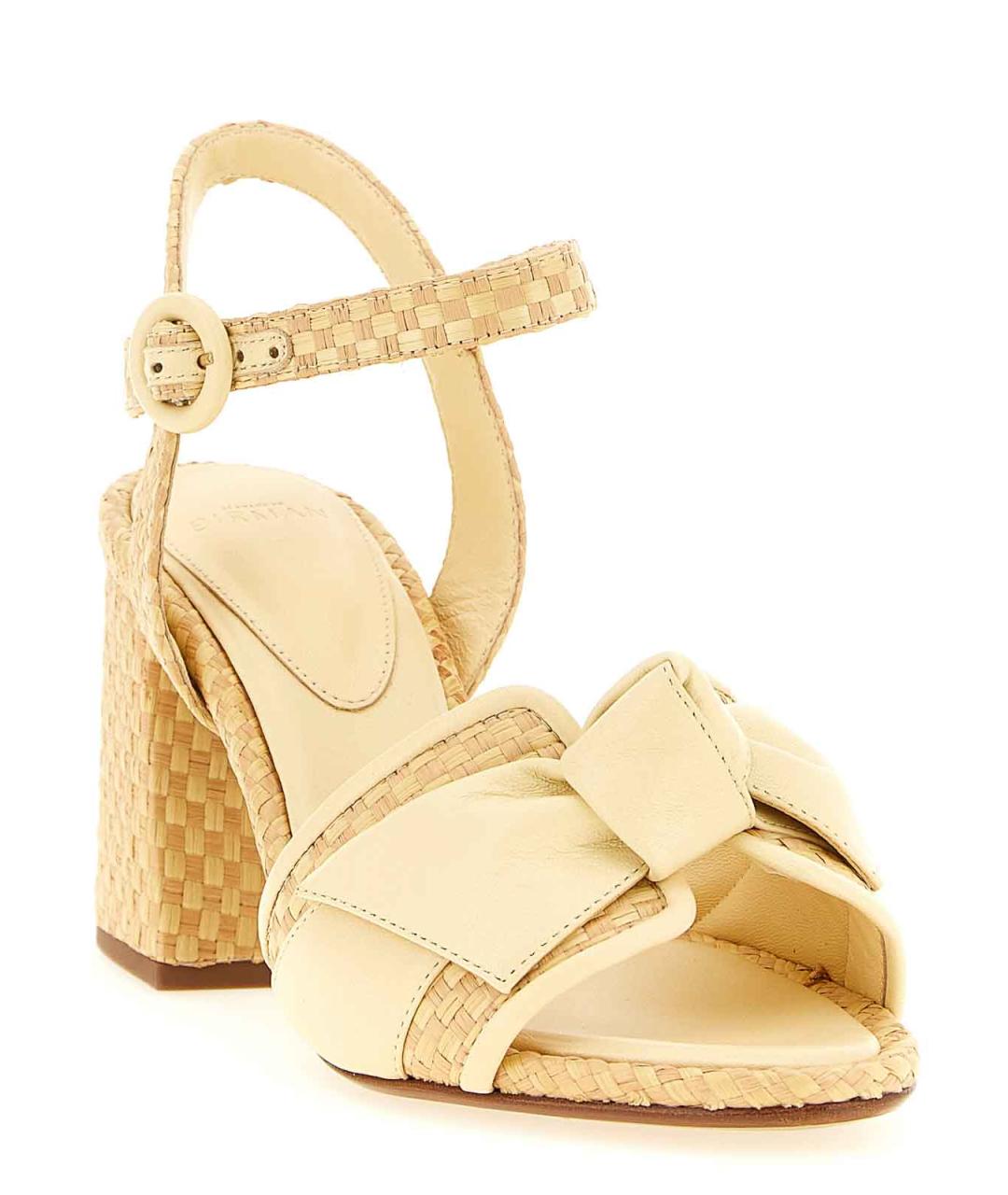 ALEXANDRE BIRMAN Желтые босоножки, фото 2