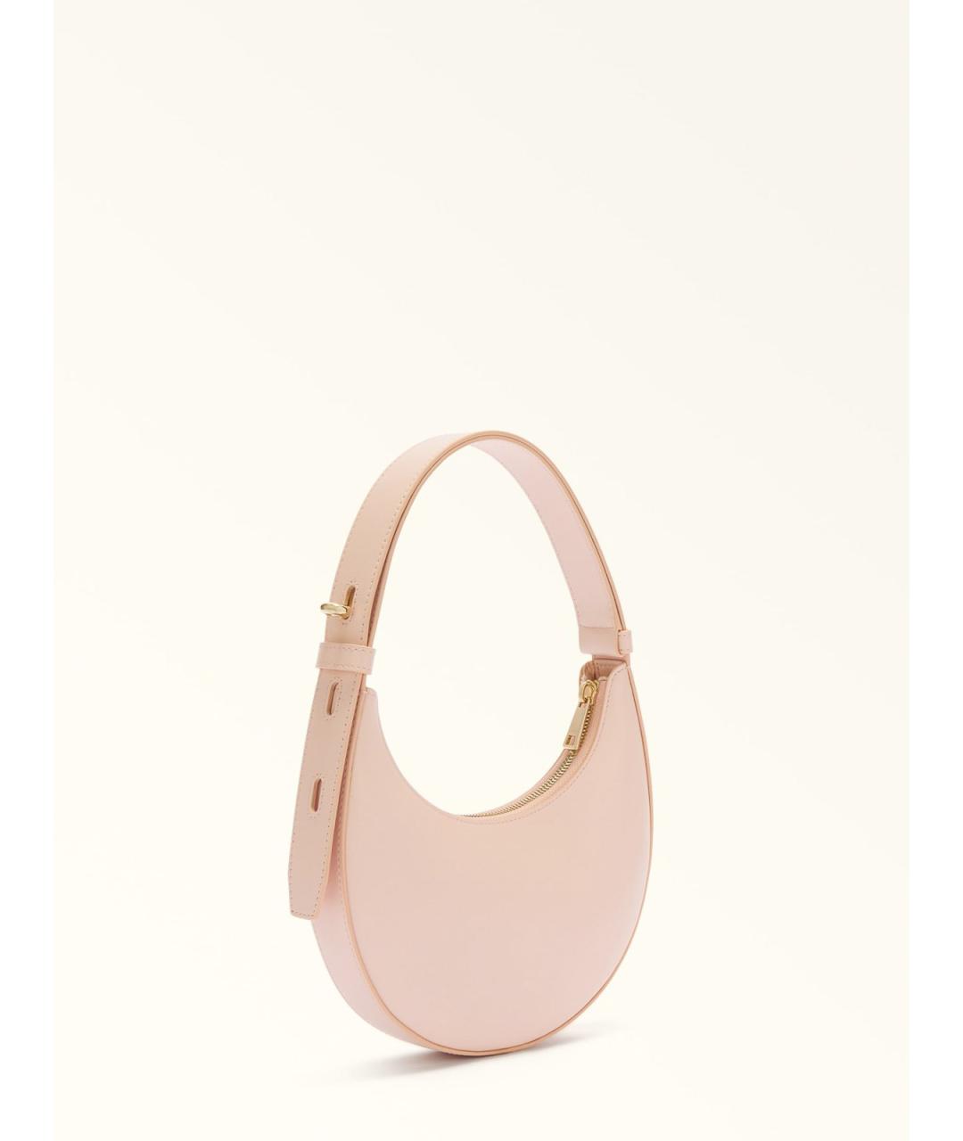 FURLA Бежевая кожаная сумка через плечо, фото 2