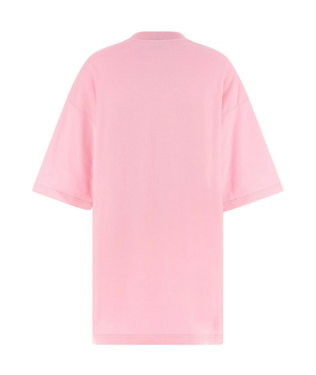 MOSCHINO Мульти хлопковое повседневное платье, фото 2