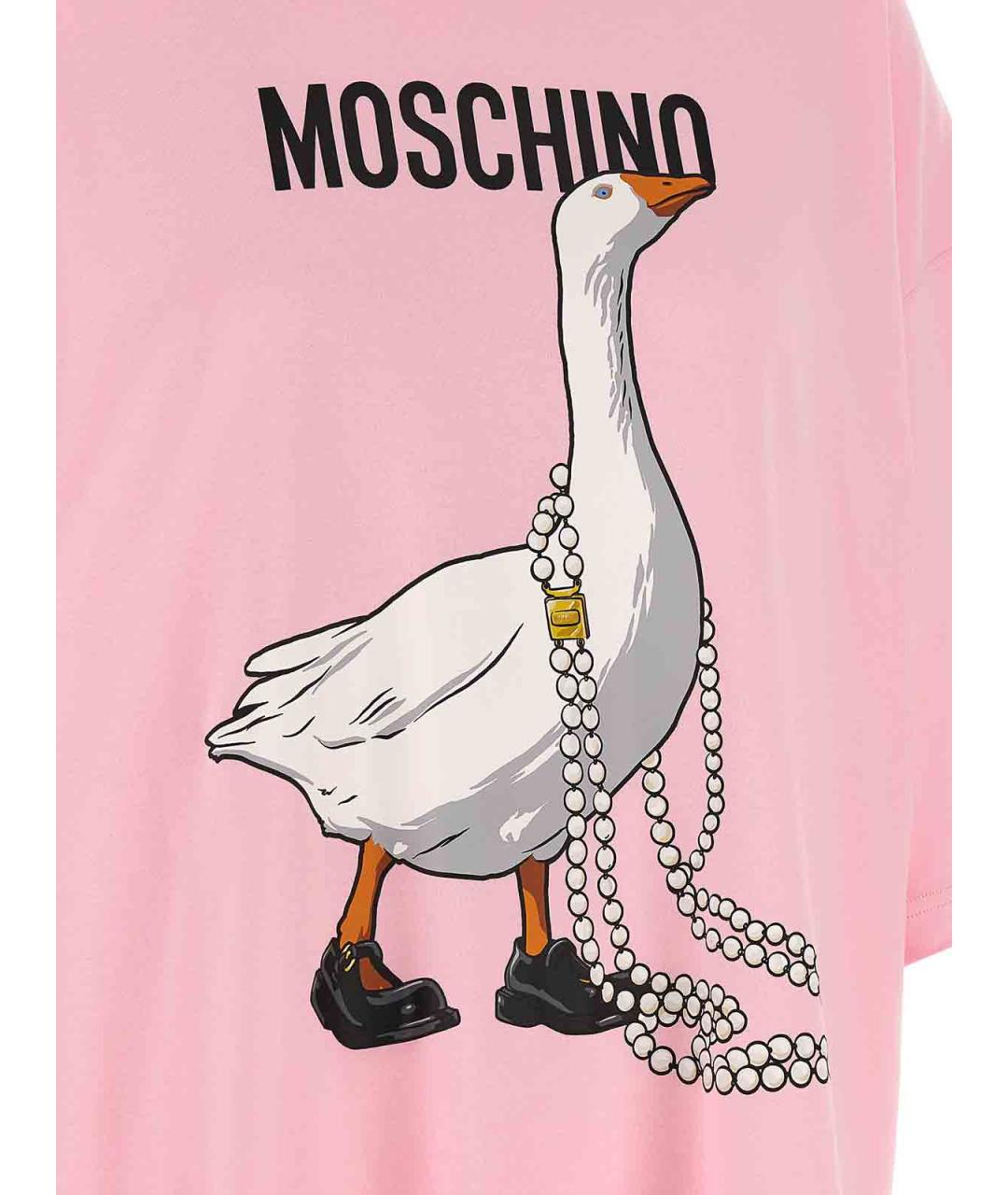 MOSCHINO Мульти хлопковое повседневное платье, фото 4