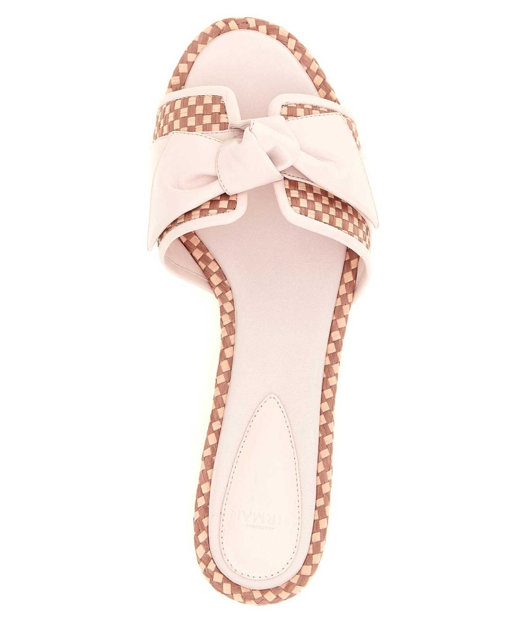 ALEXANDRE BIRMAN Розовые кожаные сандалии, фото 4