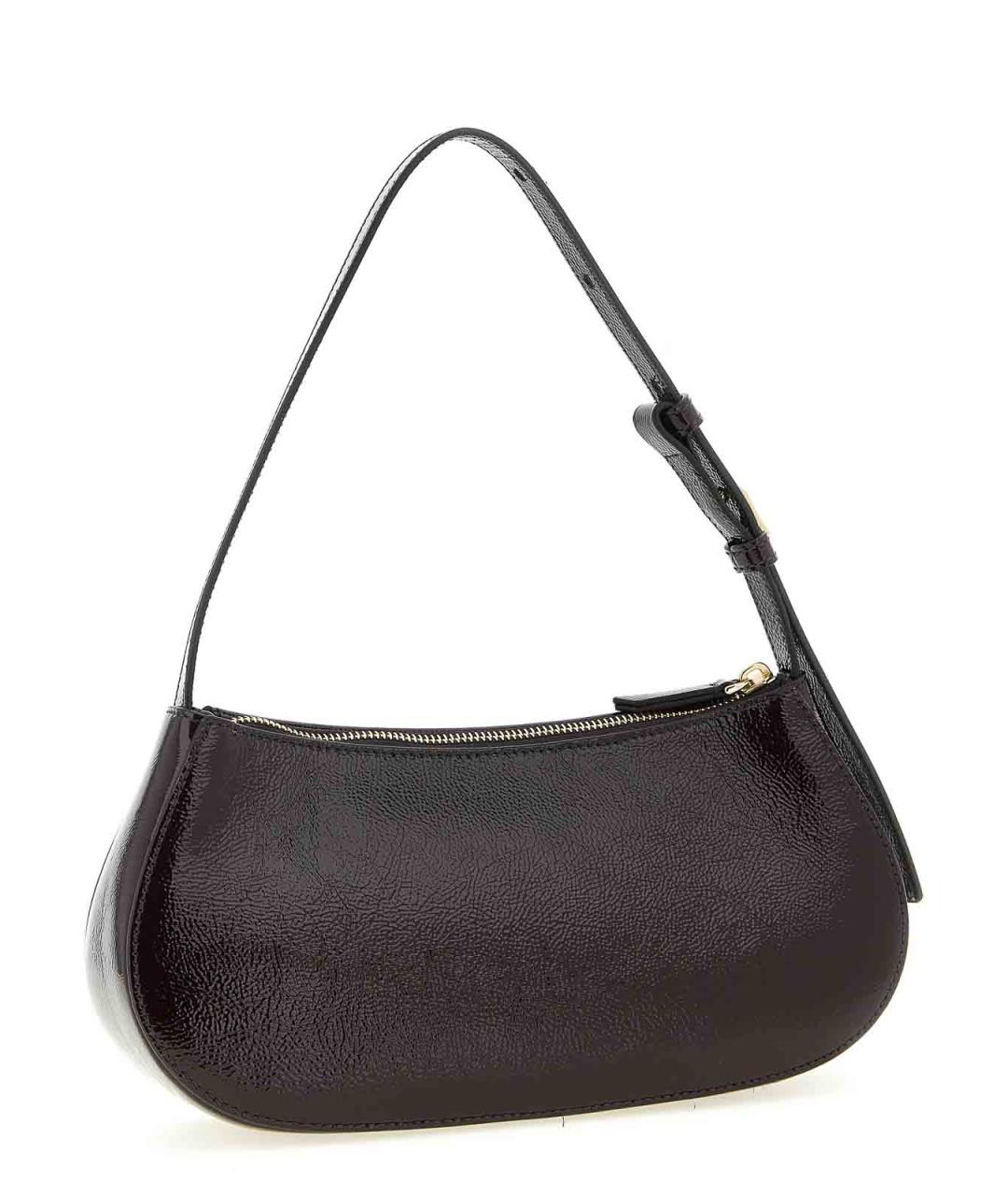 MULBERRY Фиолетовая кожаная сумка через плечо, фото 2