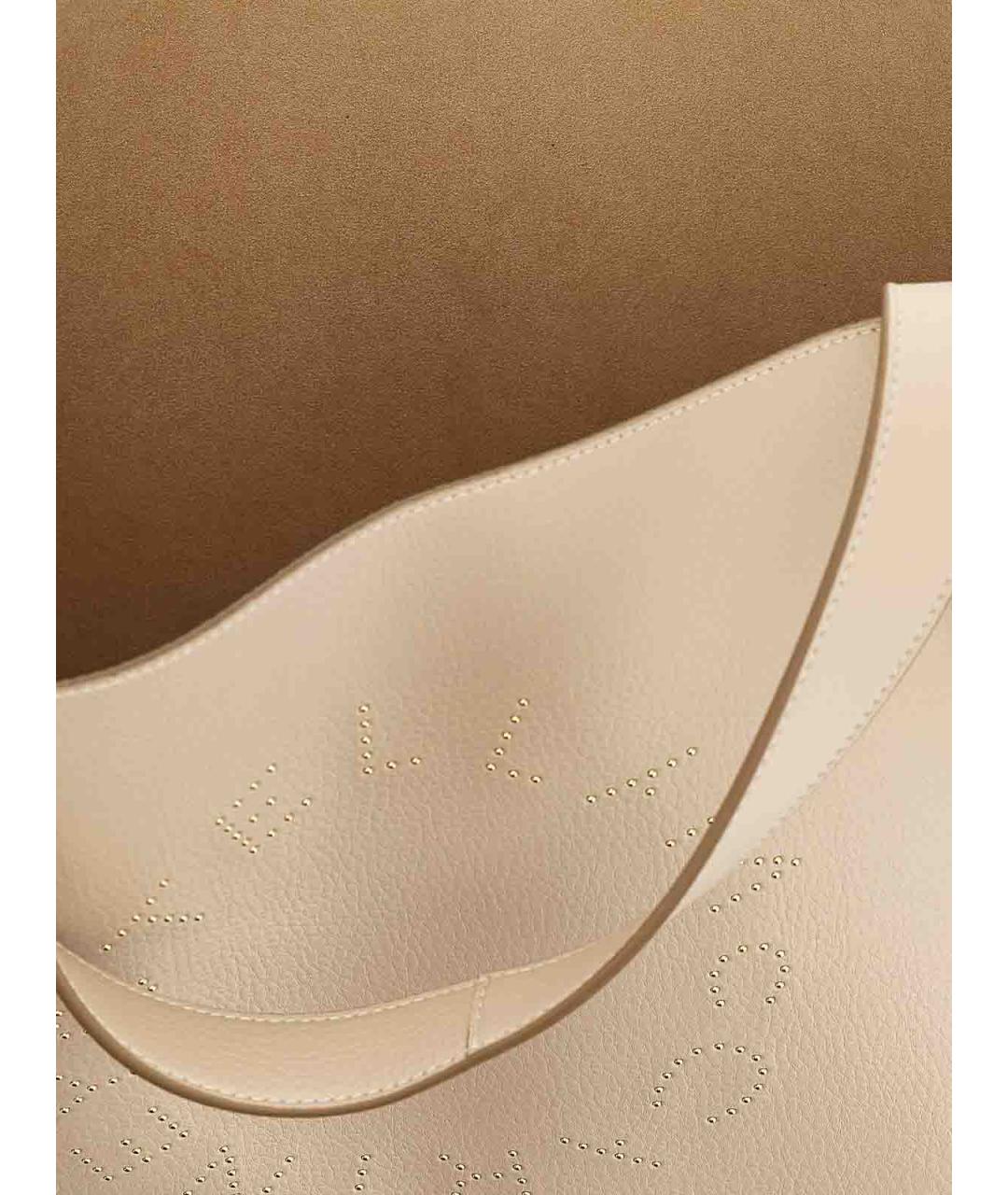 STELLA MCCARTNEY Бежевая сумка тоут, фото 4