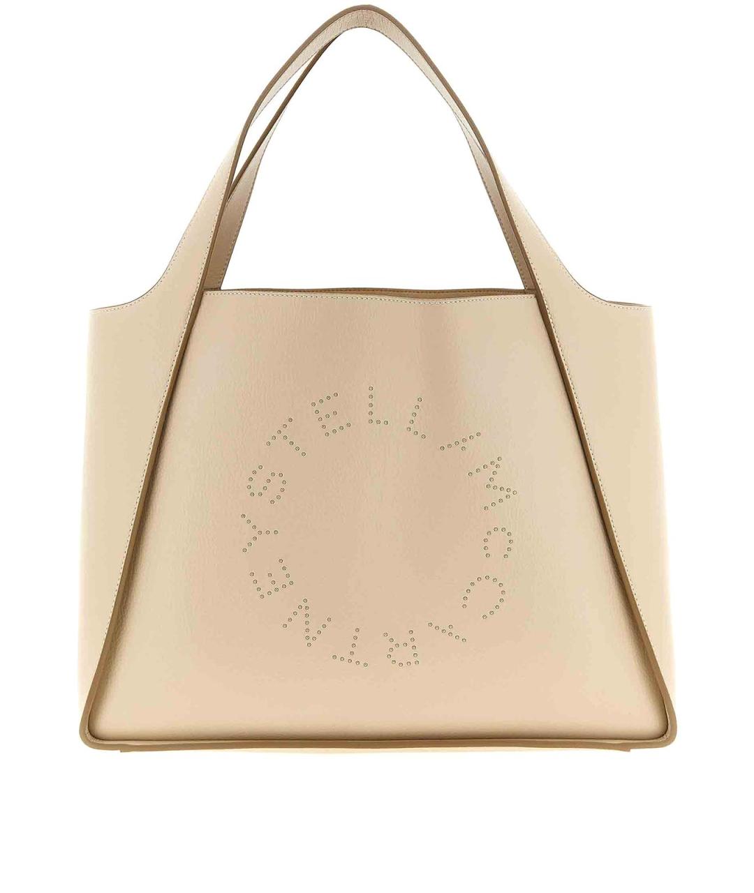 STELLA MCCARTNEY Бежевая сумка тоут, фото 1