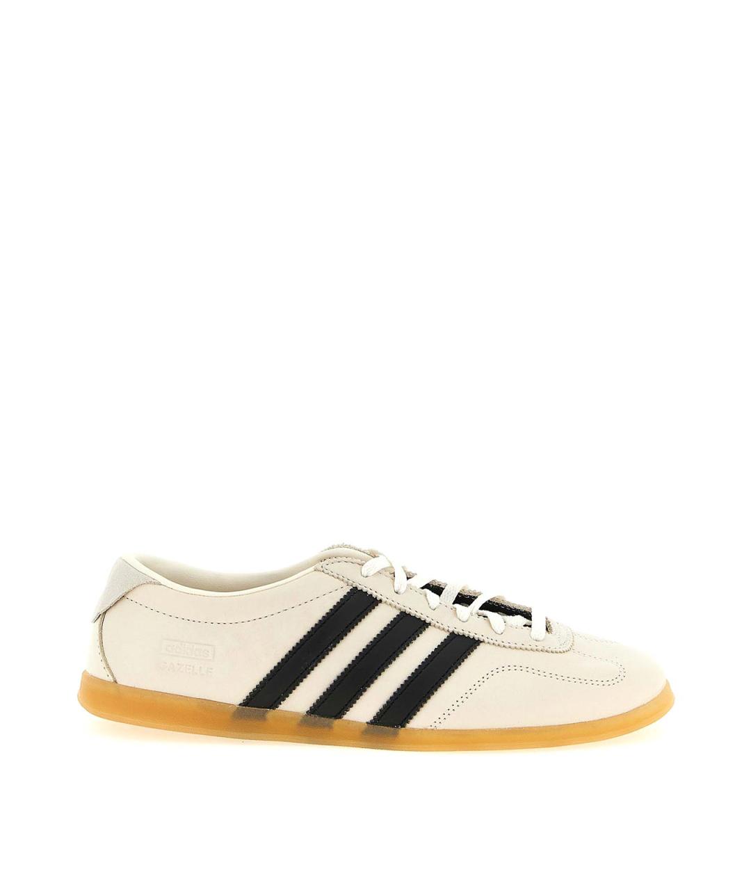 ADIDAS Бежевые замшевые низкие кроссовки / кеды, фото 1