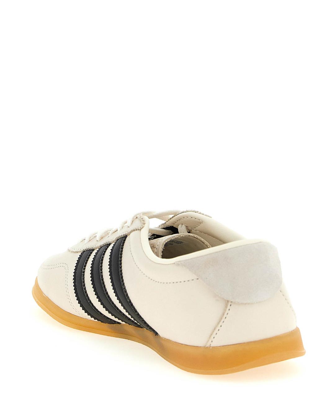 ADIDAS Бежевые замшевые низкие кроссовки / кеды, фото 3