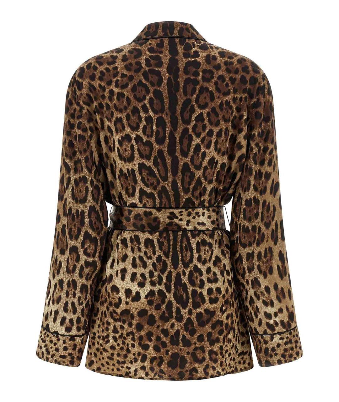 DOLCE&GABBANA Мульти шелковая рубашка, фото 2