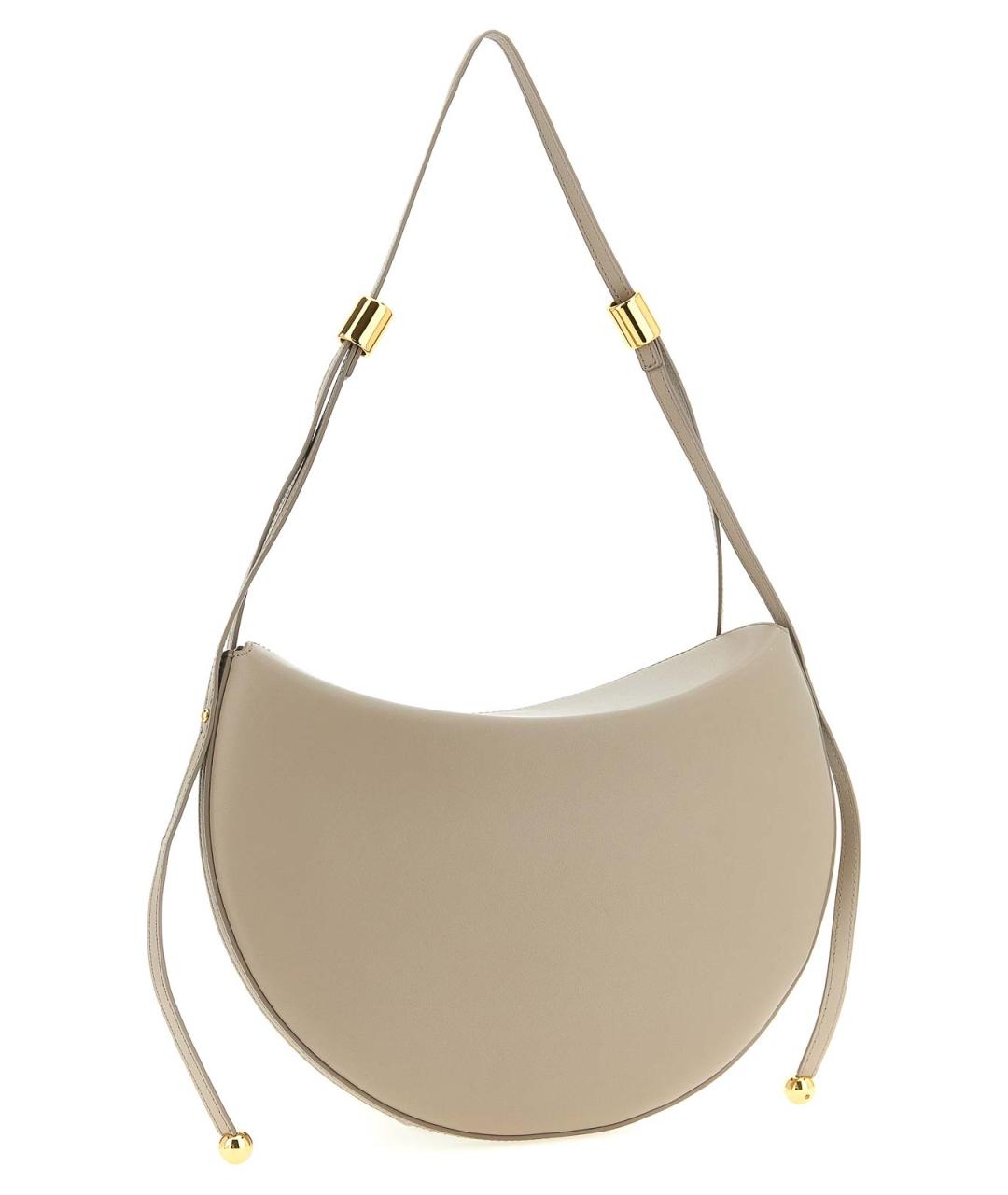 FURLA Бежевая кожаная сумка через плечо, фото 2