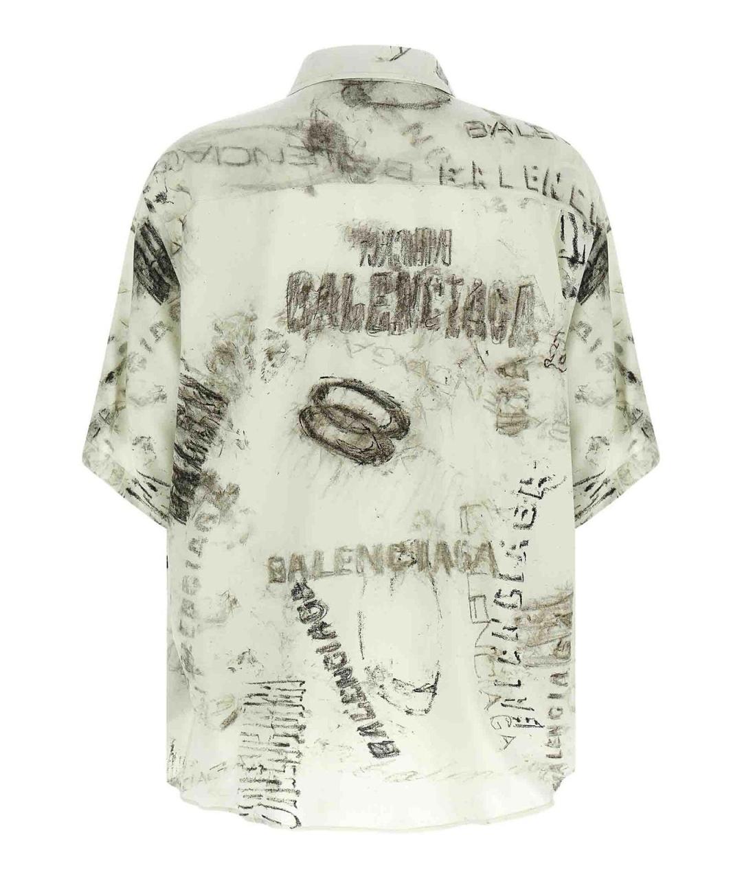 BALENCIAGA Мульти кэжуал рубашка, фото 2