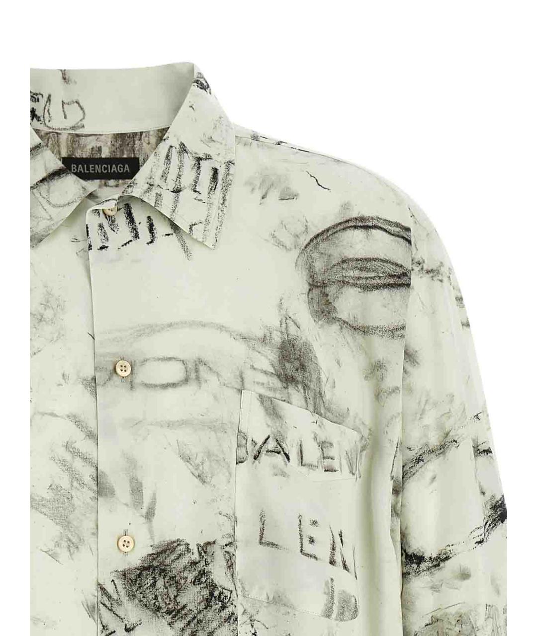 BALENCIAGA Мульти кэжуал рубашка, фото 3