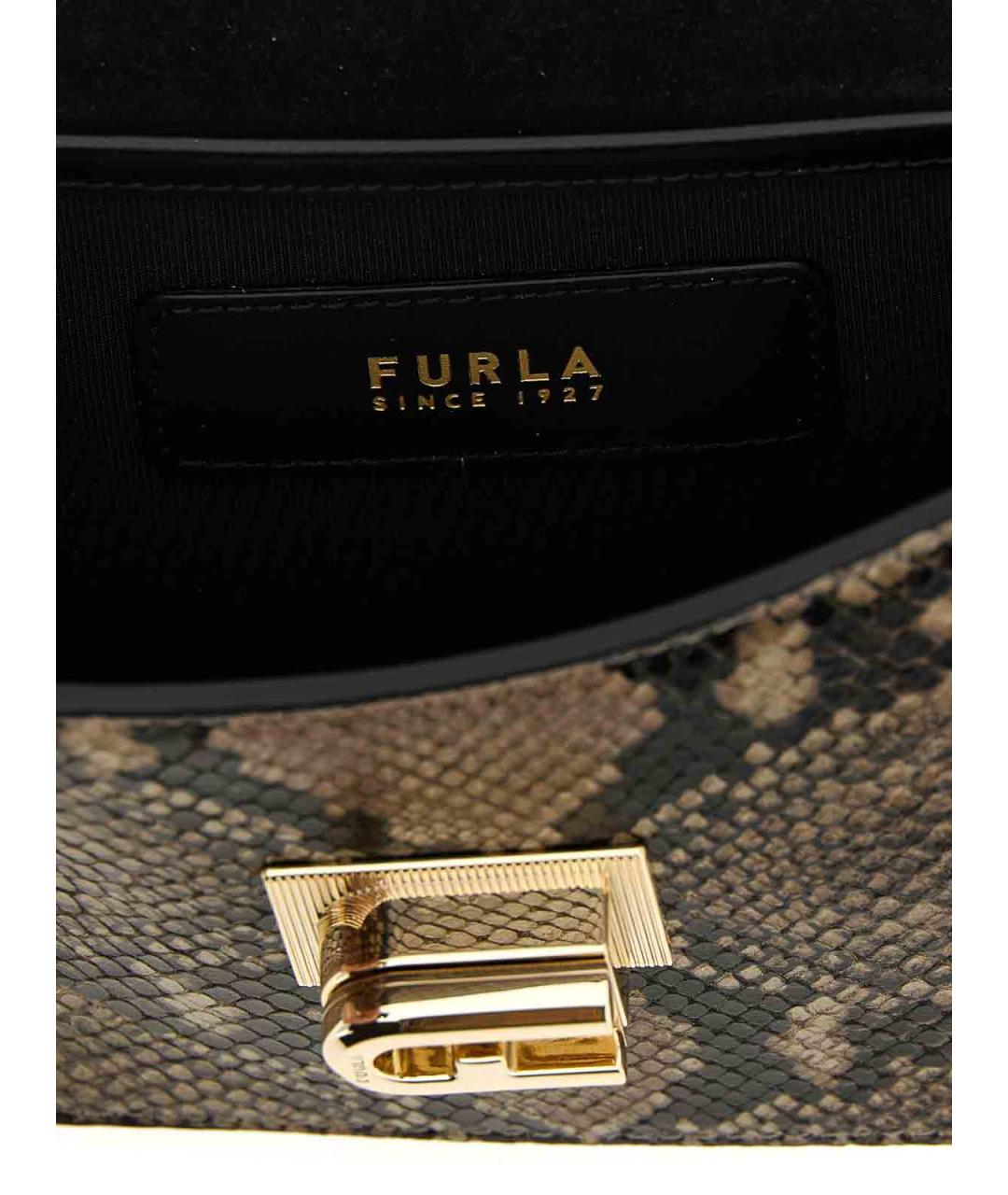 FURLA Мульти кожаная сумка через плечо, фото 4