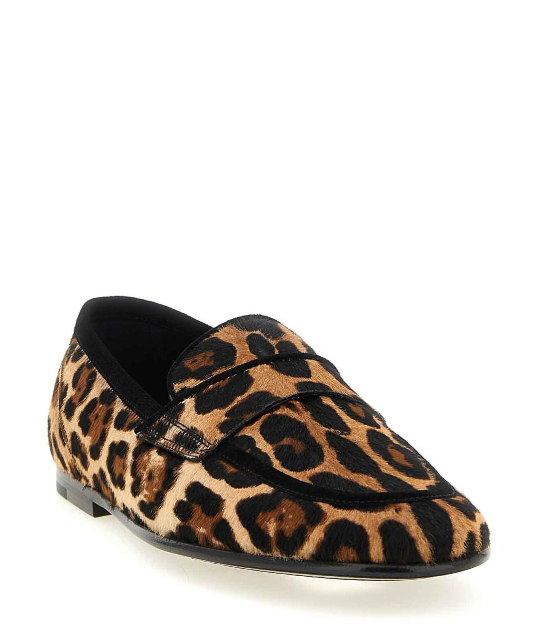 DOLCE&GABBANA Мульти кожаные лоферы, фото 2