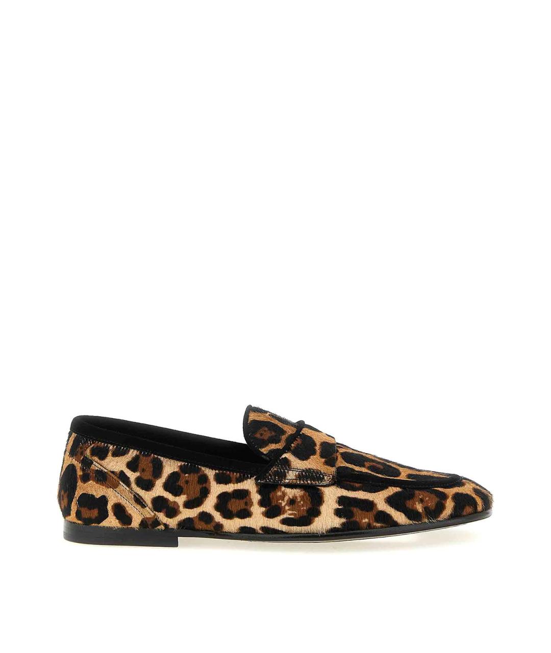 DOLCE&GABBANA Мульти кожаные лоферы, фото 1