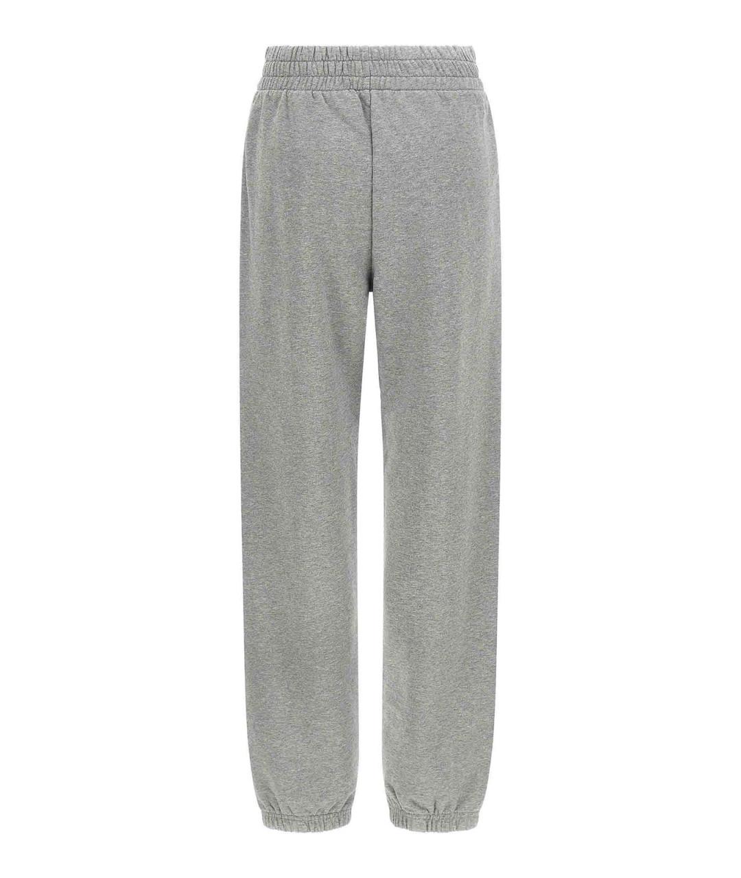 OFF-WHITE Серые хлопковые спортивные брюки и шорты, фото 2