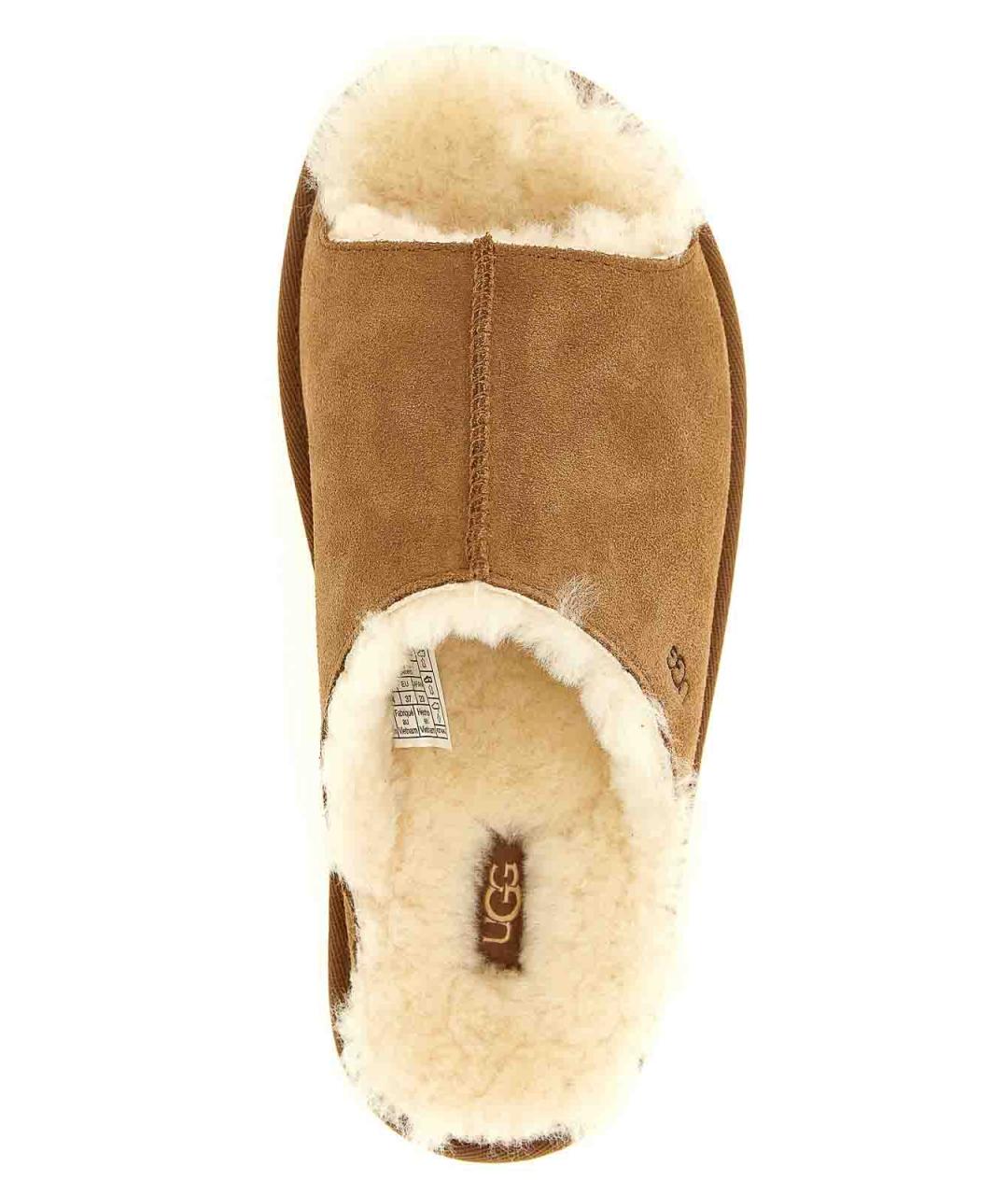 UGG Коричневые замшевые сандалии, фото 4