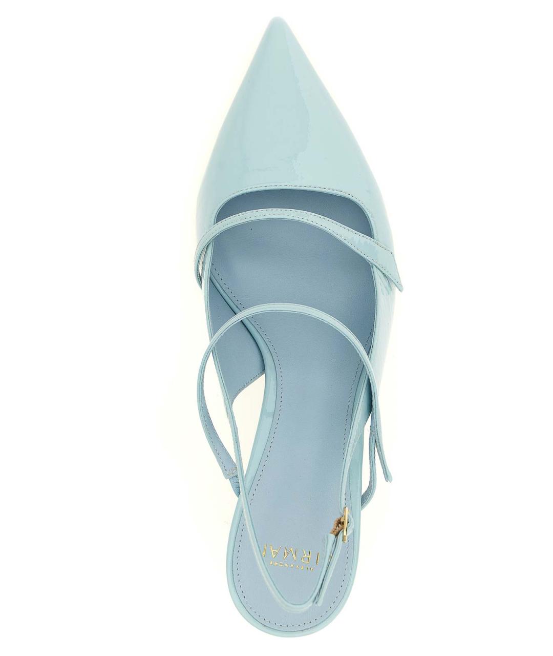 ALEXANDRE BIRMAN Голубые кожаные туфли, фото 4